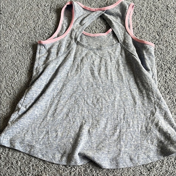 Danskin Now Racerback Tank Top with Colorful Dance Print - Picture 2 of 4